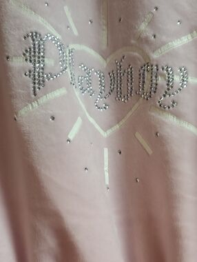Playboy Velvet Crop Zip Jacket